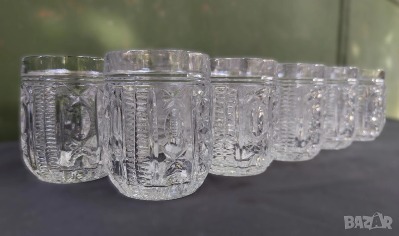 Ретро Кристални Халби за Бира сет 11 броя , снимка 1