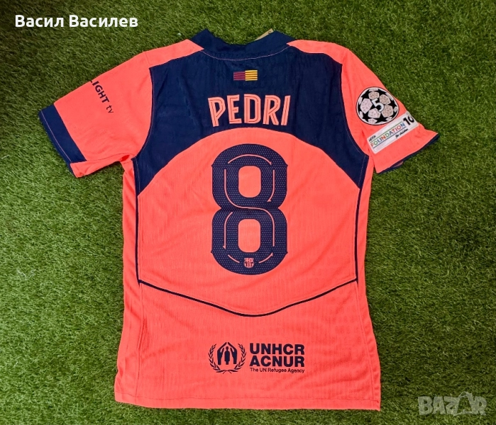 Фланелка на Барселона с Педри, снимка 1