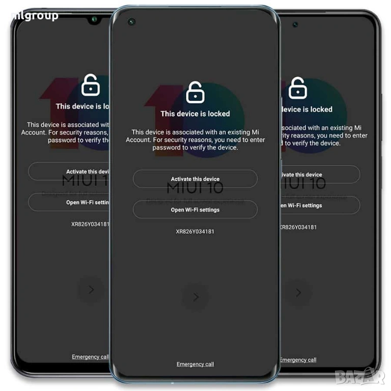 Премахване на Xiaomi акаунт, снимка 1