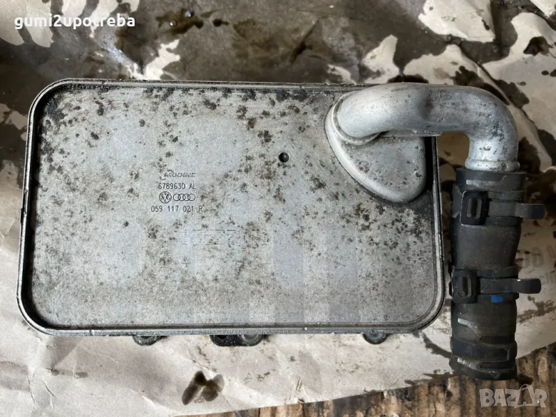 Маслен Радиатор / Охладител 059117021R Porsche Cayenne 3.0D 92A 2012г, снимка 1