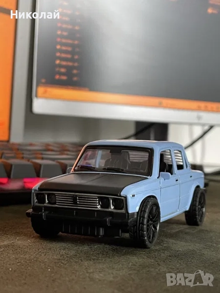 Метална количка Лада, снимка 1