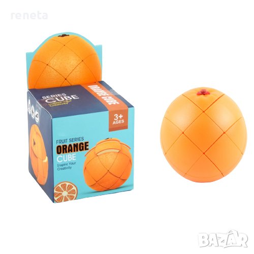 Пъзел Портокал, Тип Рубик, Пластмасов, 3Х3, снимка 1