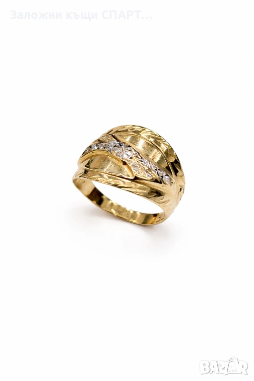  Златен пръстен - 2.1гр. , снимка 1