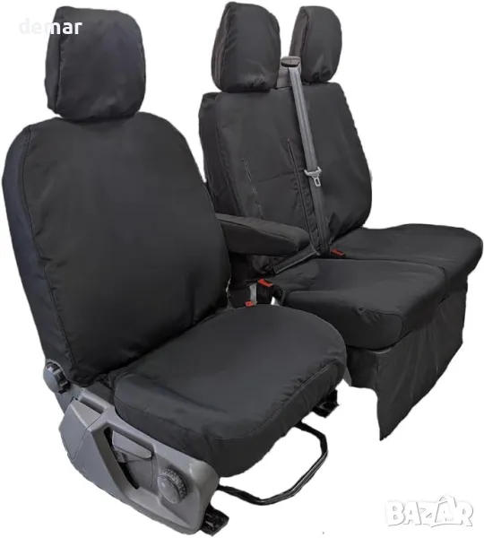 Водоустойчиви калъфи за седалки на ван, Ford Transit Custom 2013-2023, снимка 1