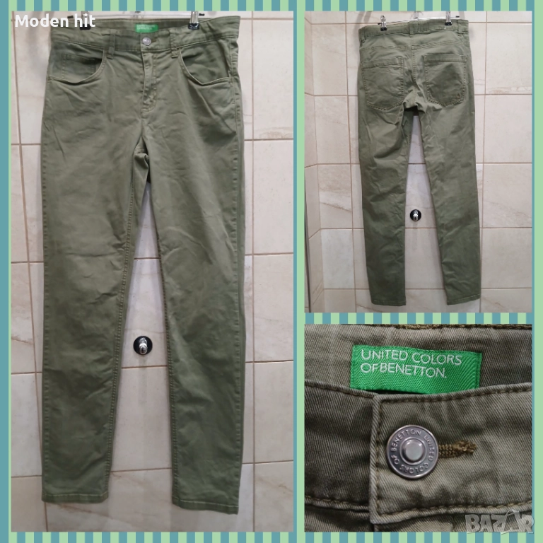 Benetton дънков панталон за тийнеджър до 176 см., снимка 1