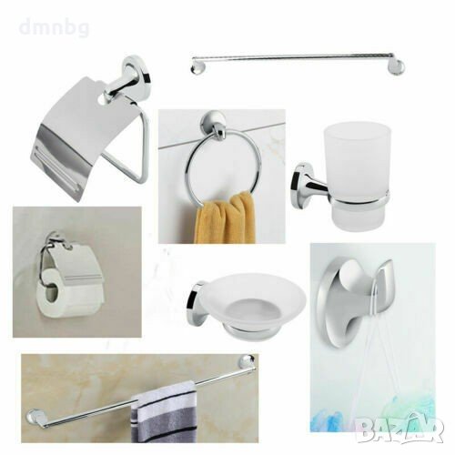 Комплект аксесоари за баня от 6 части - A4, снимка 1