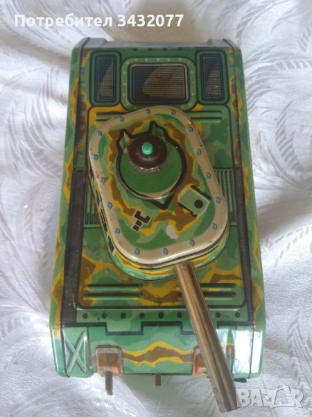 Ламаринен танк ,механичен, снимка 1