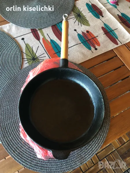 Тиган чугунен неизползван ! Г, снимка 1