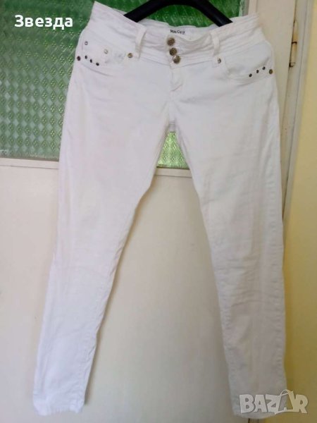 Дамски бели панталони Miss Curry jeans, снимка 1
