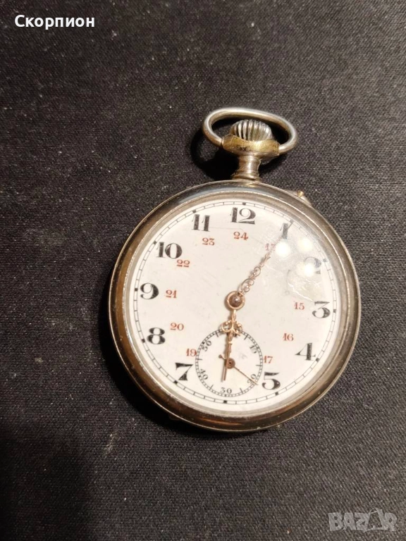 Френски джобен часовник - LA LOUETTE - 1905г. - РЯДЪК, снимка 1