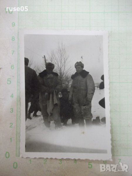 Снимка на трима военни - 1, снимка 1