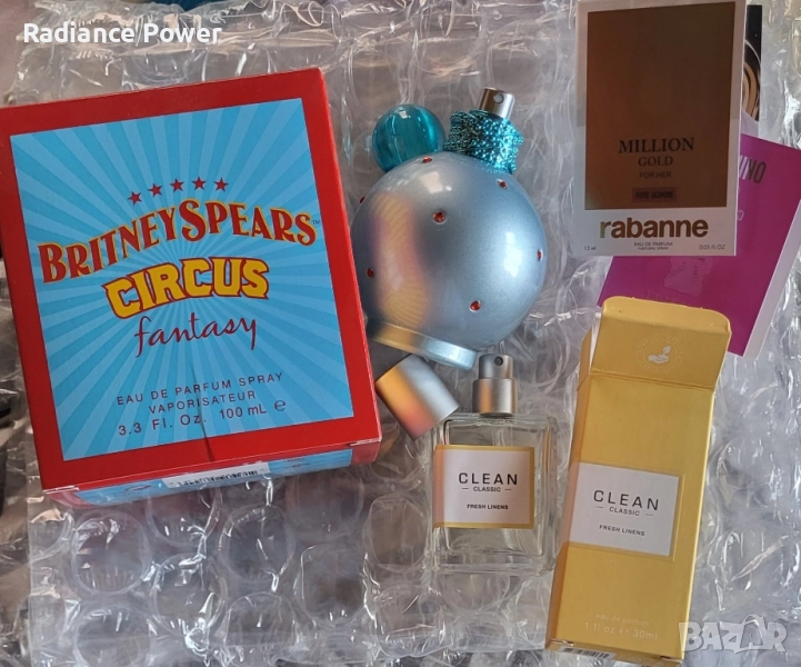 Парфюми Britney Spears Circus Fantasy и CLEAN Fresh Linens , снимка 1