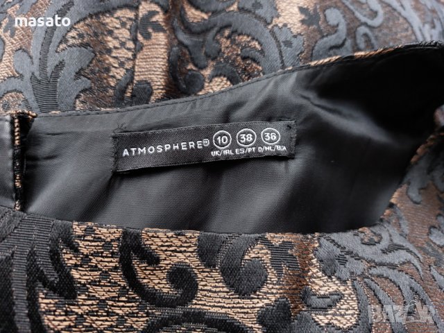 ATMOSPHERE - кафява рокля, снимка 3 - Рокли - 40530660