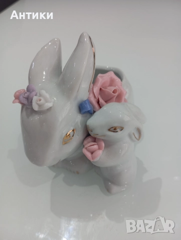 Порцеланова стара прекрасна фигура , снимка 4 - Декорация за дома - 52661514