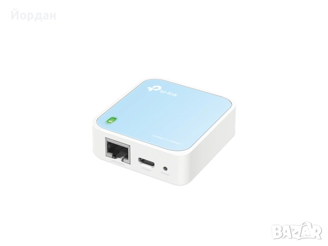 Нов нано рутер TP-Link TL-WR802N, снимка 3 - Рутери - 52202049