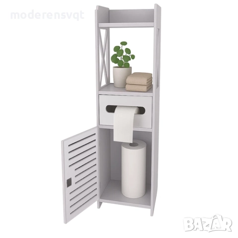 Шкаф за баня тоалетна хартия заключващ се, снимка 2 - Шкафове - 52279323