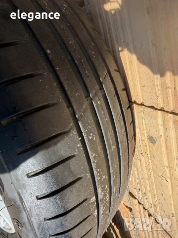 Оригинални алуминиеви джанти с летни гуми за Audi 5x112 16 цола , снимка 7 - Гуми и джанти - 53817012