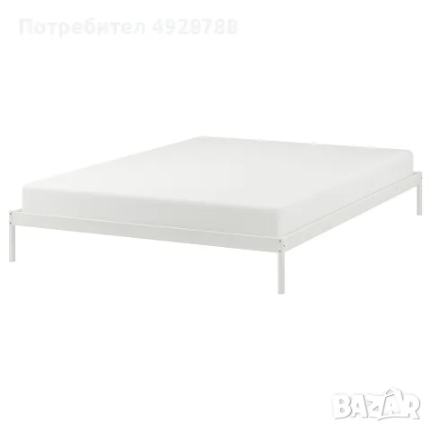 Ново двойно легло с матрак 