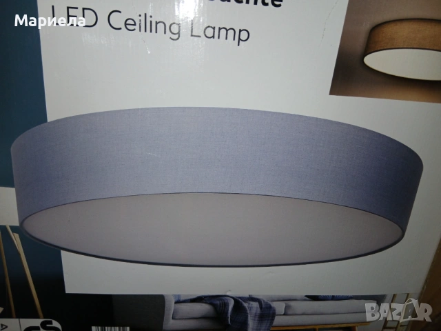 LED Таванна лампа 60 см., снимка 3 - Лед осветление - 53508534