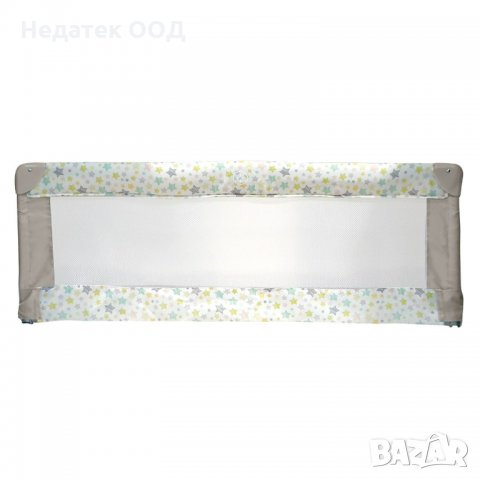 Предпазна преграда за креватче Звезди, сгъваема, 120x43.5 cm, многоцветна, снимка 4 - Кошарки - 35990350