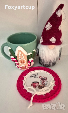 Луксозен коледен комплект , снимка 3 - Декорация за дома - 52339685