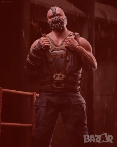 Хот Тойс шедьовър нов и запечатан/ Hot Toys MMS689 THE DARK KNIGHT TRILOGY 1/6 BANE 2.0 , снимка 7 - Колекции - 55973383