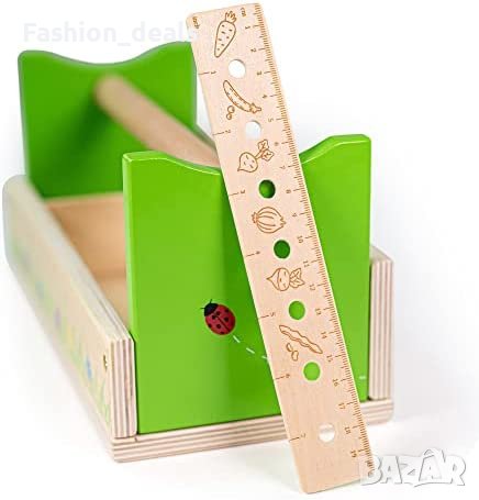 Нов комплект дървени играчки градински инструменти деца подарък, снимка 5 - Образователни игри - 40704018