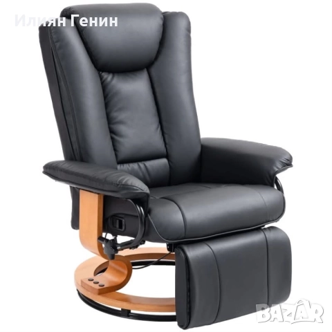 HOMCOM Фотьойл с функция за накланяне, снимка 7 - Столове - 52547680