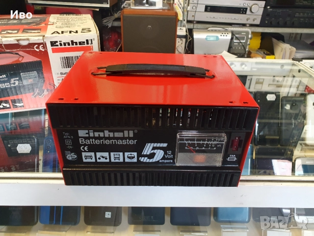 Автомобилно зарядно Einhell AFN 5 12 V 5 AMP Чисто ново!, снимка 6 - Аксесоари и консумативи - 52005971