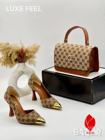 Gucci 🔥Дамски Обувки 36-41, снимка 3 - Дамски обувки на ток - 55971125