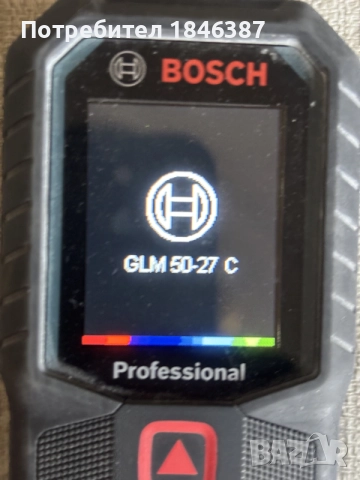 Лазерна ролетка Bosch GLM 50-27 C, снимка 5 - Измервателни инструменти - 56254043