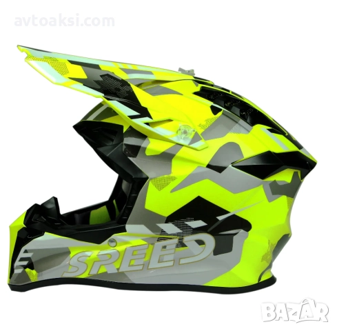 Каска Крос Мотор/Скутер/Бъги/Вело/АТВ -195-1
