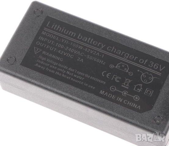 10S 42V Зарядно 36V Батерия Велосипед Скутер Триколка Тротинетка Ховърборд Инвалидна Количка E-bike, снимка 3 - Инвалидни скутери - 41322095