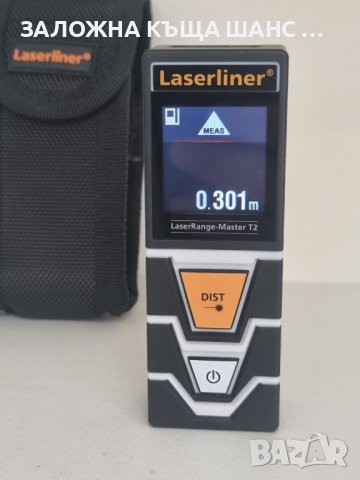 Лазерна ролетка, далекомер, метър LaserRange-Master T2, снимка 2 - Измервателни инструменти - 41728068