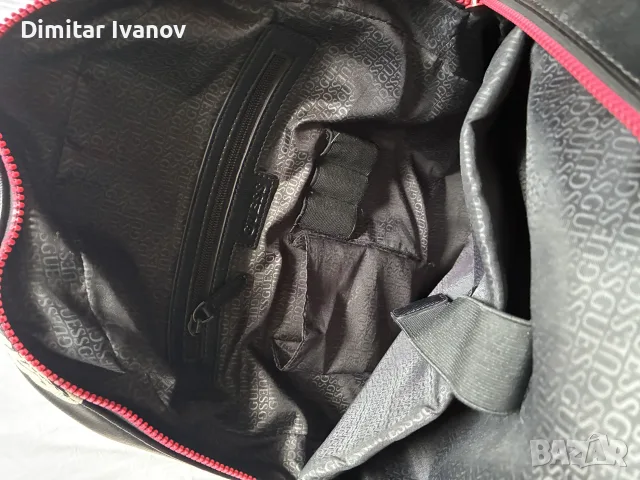 Guess раница кожена, снимка 3 - Раници - 56133927