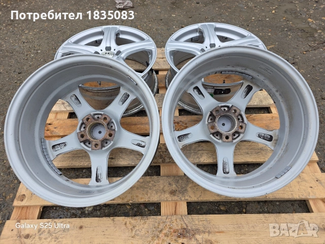 Лети джанти 17ки 5х108 Aversus, снимка 8 - Гуми и джанти - 53235544