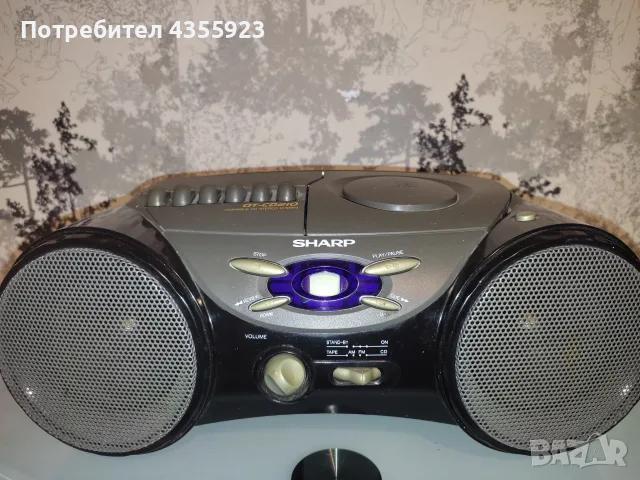 CD,радио,касетофон SHARP