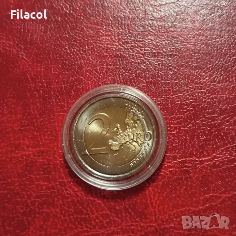 Монако 2 евро 2024 година UNC, снимка 2 - Нумизматика и бонистика - 49362209