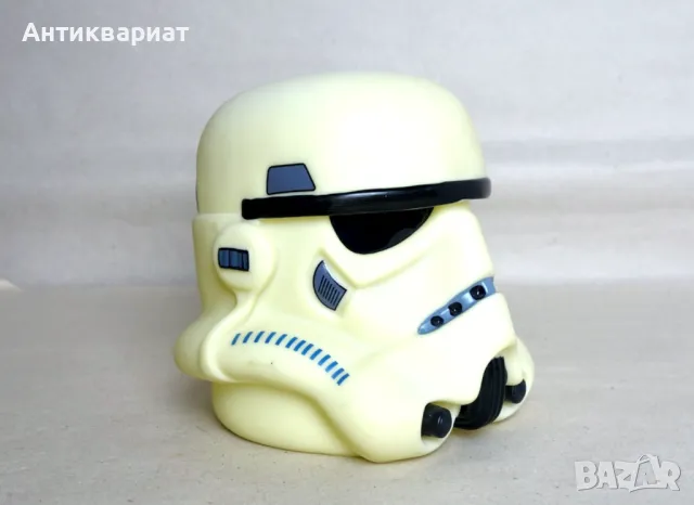 Оригинална Lucasfilm нощна лампа, светеща глава - Star Wars Stormtrooper шлем , снимка 3 - Друга електроника - 49966950