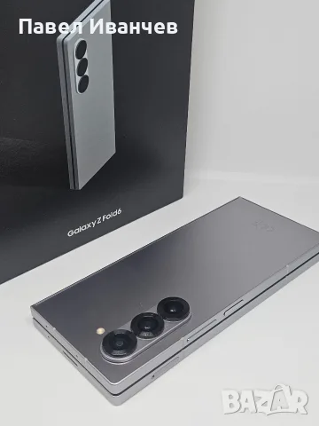 ГАРАНЦИЯ Samsung Galaxy Z Fold 6 5G 256GB Silver Shadow 99% Battery, снимка 9 - Samsung - 56012359