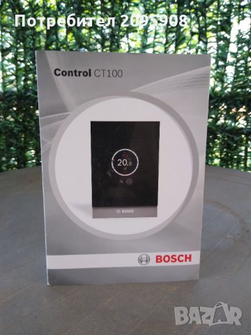 Стайно термоуправление Control CT 100 c wifi управление за кондензни газови котли Bosch, снимка 2 - Други - 34059060