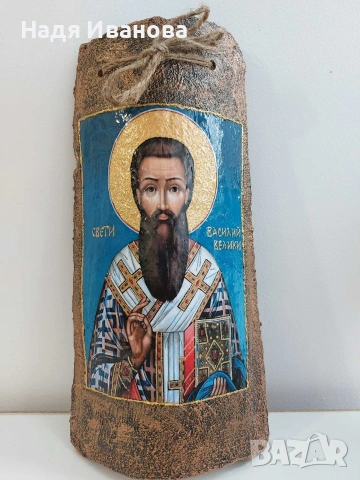 Икона върху керемида , снимка 7 - Икони - 53094335