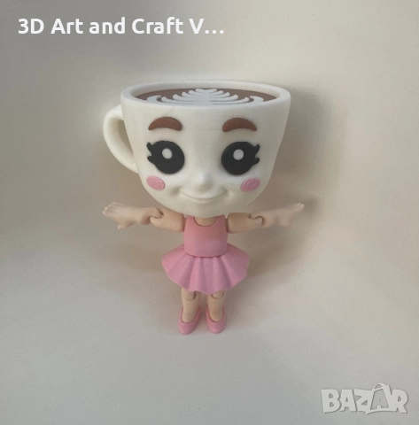 Фигура „Балерина Капучина“ , снимка 2 - Фигурки - 51574977