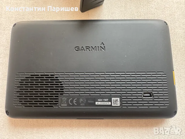 Garmin nüvi 150T GPS навигация 5" + 16GB карта + стойка и кабели, снимка 3 - Garmin - 55738135