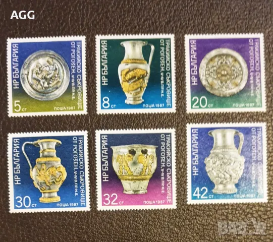 Серия "Тракийско съкровище от Рогозен V- IV в. пр. н. е." 1987 г