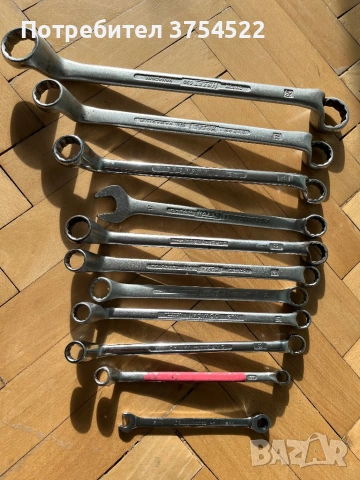 Ключ комбиниран гаечен и лула Ключове лули HAZET wiesemann matador gearwrench 11бр, снимка 9 - Ключове - 53139020