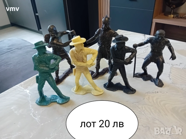 Лотове стари фигури войници рицари каубои индианци моряци пирати , снимка 8 - Колекции - 40184438