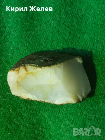 МЛЕЧЕН ОПАЛ - КЪСЧЕ НАТУРАЛЕН САМОРОДЕН СКЪПОЦЕНЕН КАМЪК - МИНЕРАЛ 24103, снимка 11 - Други ценни предмети - 35681875