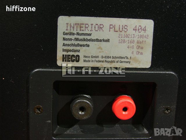 ТОНКОЛОНИ  Heco interior plus 404 /1 , снимка 11 - Тонколони - 40399532