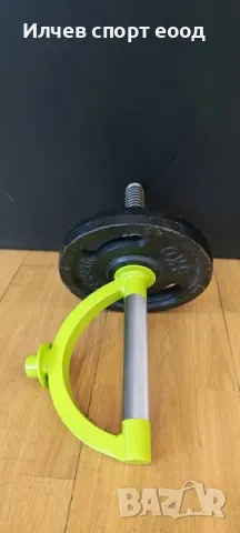Дъмбел с предно и горно зареждане на тежестите , снимка 4 - Други спортове - 49732542